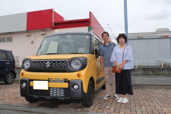 ☆　スペーシアギア　ご納車いたしました　☆